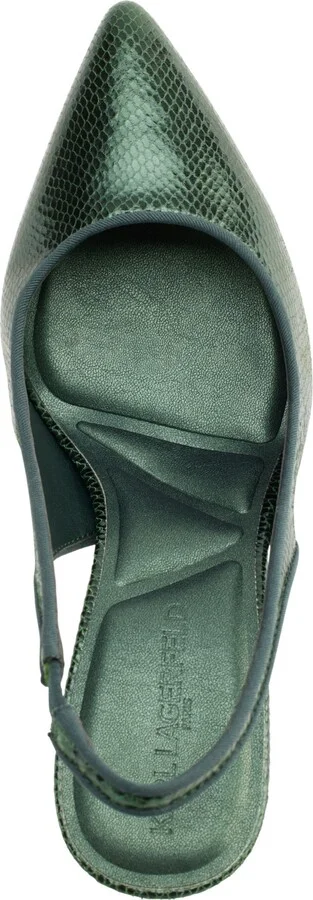 Karl Lagerfeld Paris Women's Rosalyn Pointed-Toe Slingback Pumps - Image 4