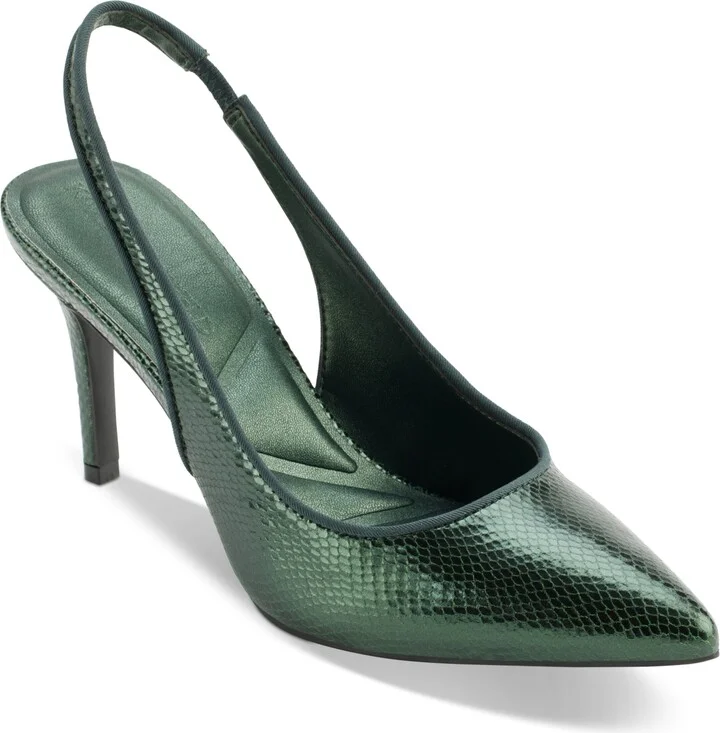Karl Lagerfeld Paris Women's Rosalyn Pointed-Toe Slingback Pumps