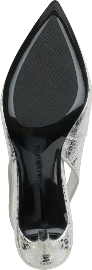 Karl Lagerfeld Paris Women's Rosalyn Slingback Pumps - Image 5