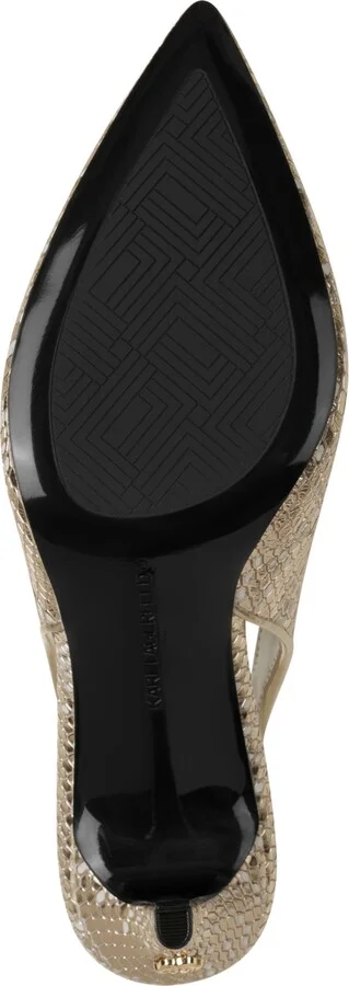 Karl Lagerfeld Paris Women's Rosalyn Slingback Pumps - Image 9