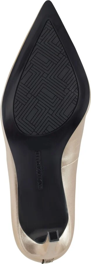 Karl Lagerfeld Paris Women's Sury Ankle Strap Pumps - Image 8