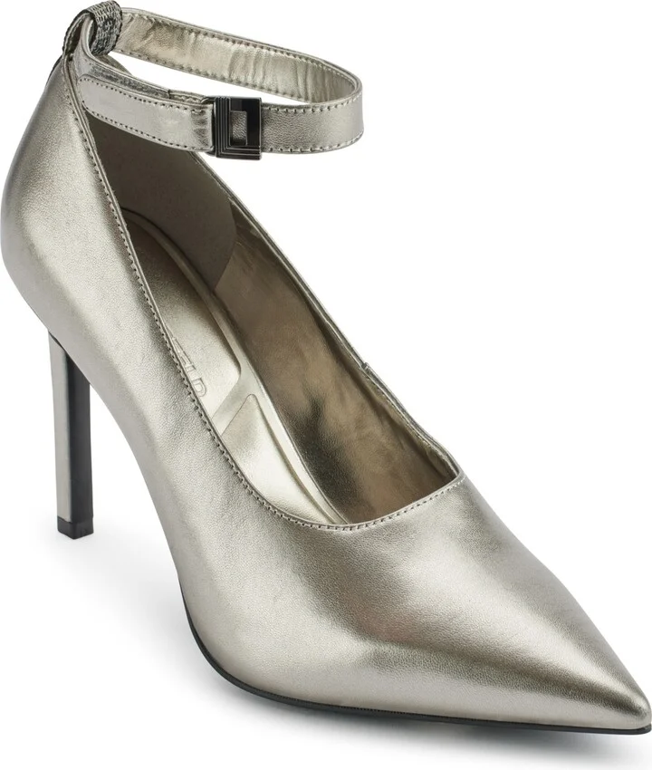 Karl Lagerfeld Paris Women's Sury Ankle Strap Pumps