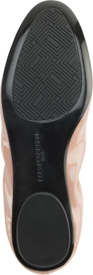 Karl Lagerfeld Paris Women's Velma Almond Toe Ballet Flats - Image 5