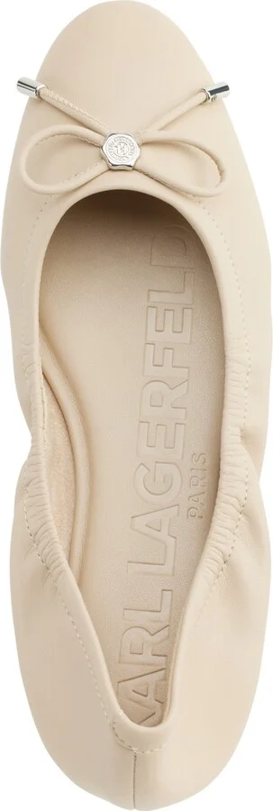 Karl Lagerfeld Paris Women's Velma Almond Toe Ballet Flats - Image 8