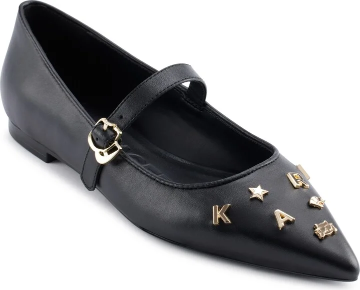Karl Lagerfeld Paris Women's Veyda Ii Mary Jane Flats