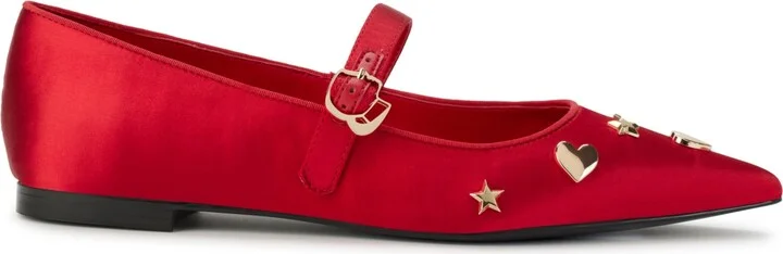 Karl Lagerfeld Paris Women's Veyda Mary Jane Pointed Toe Flats - Image 2