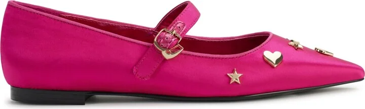 Karl Lagerfeld Paris Women's Veyda Mary Jane Pointed Toe Flats - Image 6