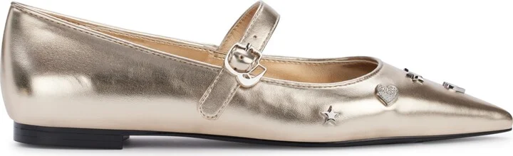 Karl Lagerfeld Paris Women's Veyda Mary Jane Pointed Toe Flats - Image 10