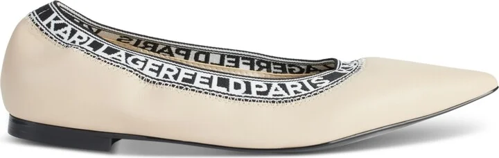 Karl Lagerfeld Paris Women's Vinette Pointed Toe Ballet Flats - Image 6