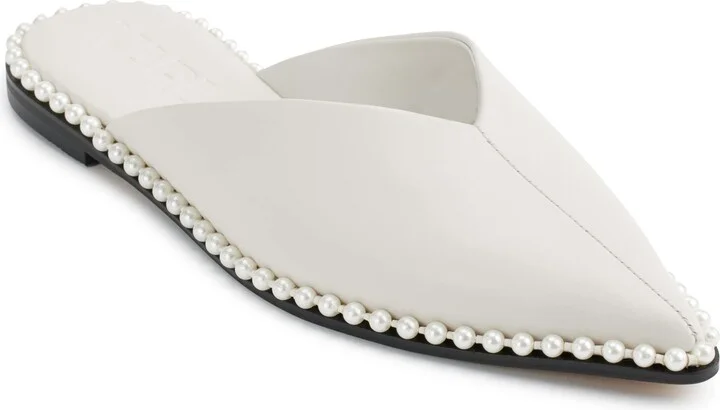 Karl Lagerfeld Paris Women's Vyra Flat Mule Sandal