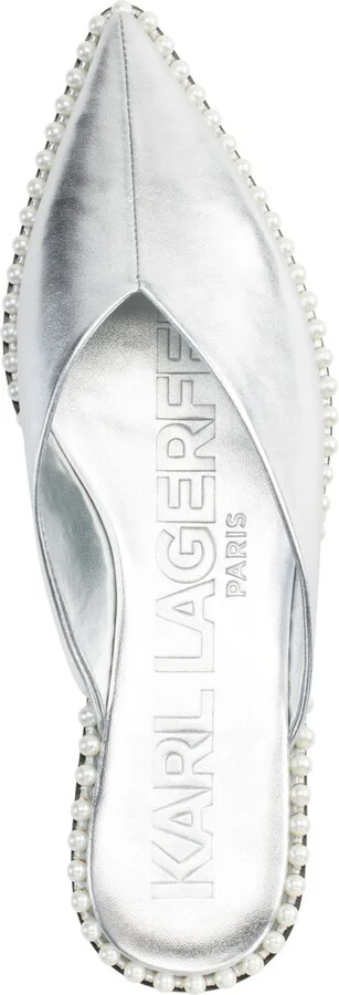 Karl Lagerfeld Paris Women's Vyra Slip-On Mule Flats - Image 5