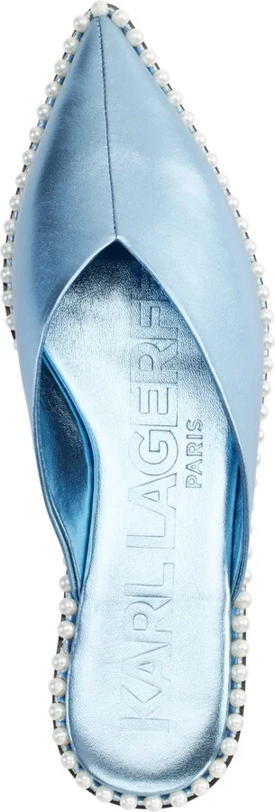 Karl Lagerfeld Paris Women's Vyra Slip-On Mule Flats - Image 9