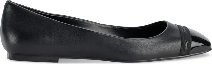 Karl Lagerfeld Paris Women's Zayne Square-Toe Ballet Flats - Image 2