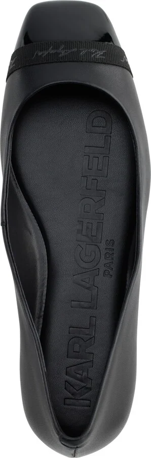 Karl Lagerfeld Paris Women's Zayne Square-Toe Ballet Flats - Image 4