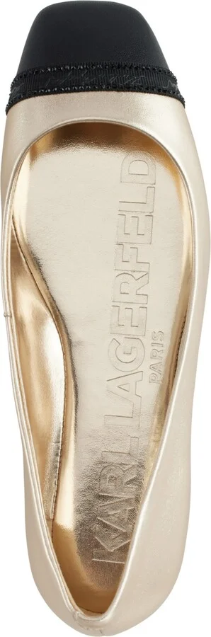 Karl Lagerfeld Paris Women's Zayne Square-Toe Ballet Flats - Image 8