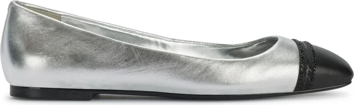 Karl Lagerfeld Paris Women's Zayne Square-Toe Ballet Flats - Image 10