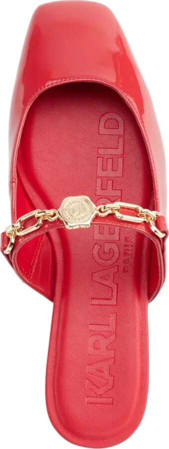 Karl Lagerfeld Paris Women's Zilla Square Toe Mule Flats - Image 8