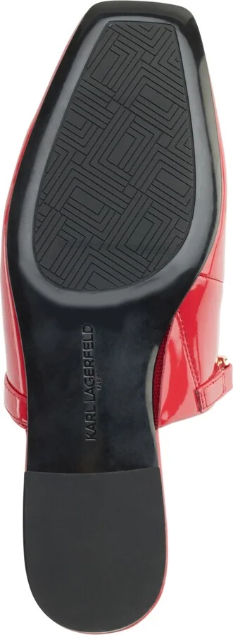 Karl Lagerfeld Paris Women's Zilla Square Toe Mule Flats - Image 9