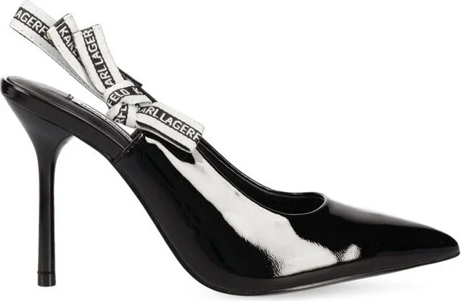 Karl Lagerfeld Pointed-Toe Slingback Pumps