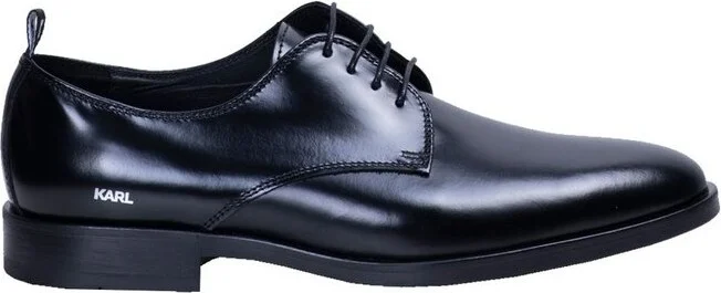 Karl Lagerfeld Round-Toe Lace-Up Shoes