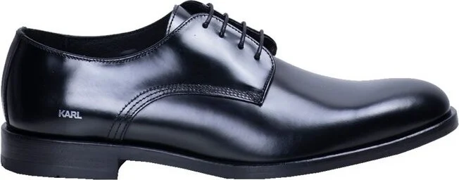 Karl Lagerfeld Round-Toe Lace-Up Shoes
