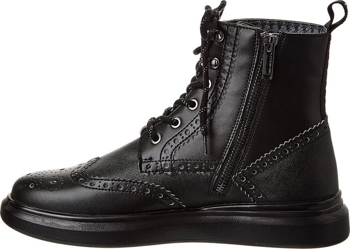 Karl Lagerfeld Side Zip Leather Boot - Image 2