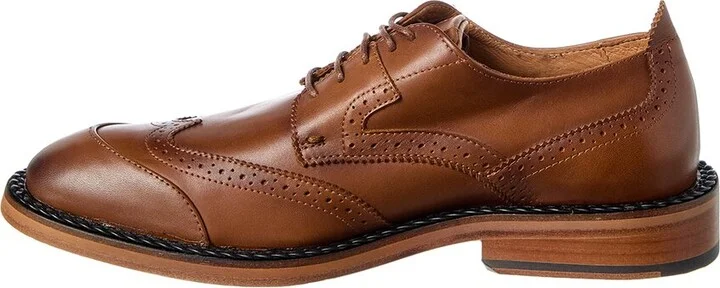 Karl Lagerfeld Wingtip Leather Oxford - Image 2