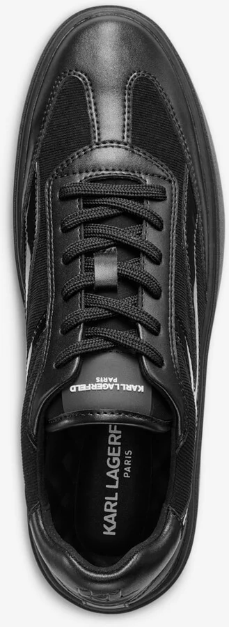 Karl Lagrfeld Paris Men's K Logo Racer Toe Sneaker - Image 4