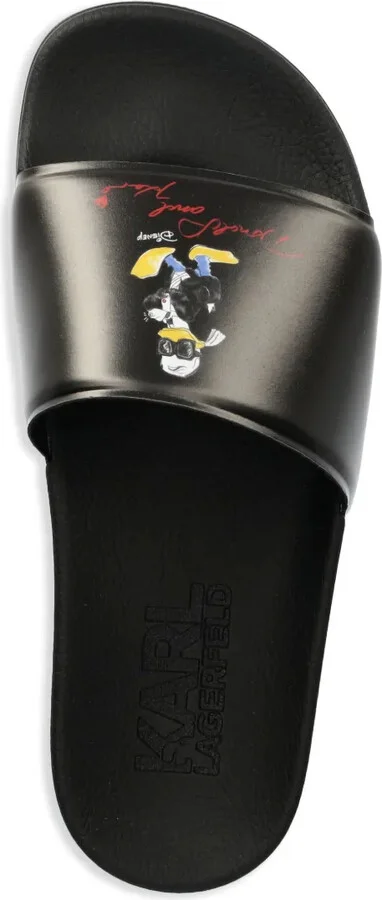Karl-motif flip flops - Image 4