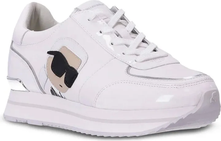 Karl patch-detail low-top sneakers - Image 2