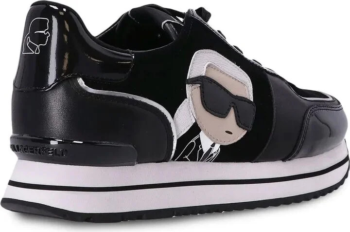 Karl patch-detail low-top sneakers - Image 2