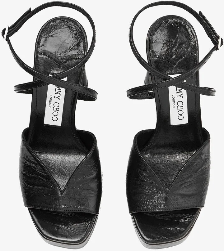 Karli 125 Leather Platform Sandals - Image 3