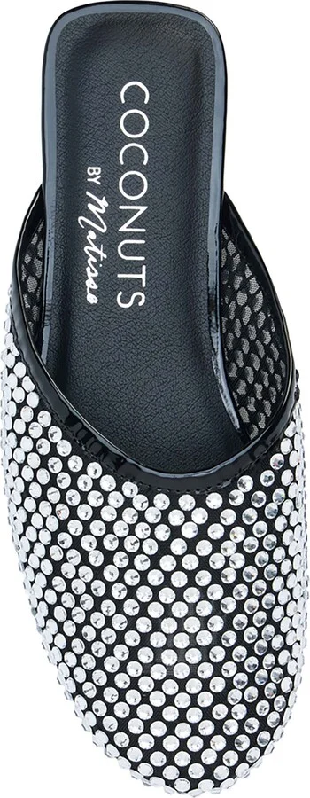 Karlie Rhinestone Mesh Mule - Image 4