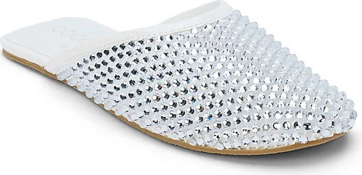 Karlie Rhinestone Mesh Mules - Image 2