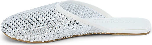 Karlie Rhinestone Mesh Mules - Image 3