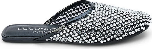 Karlie Rhinestone Mesh Mules