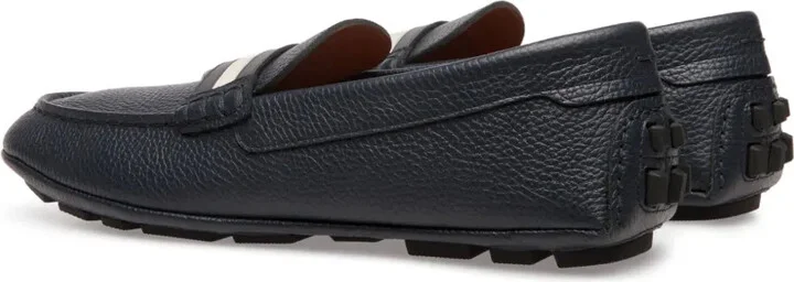 Karlos pebbled leather loafers - Image 3