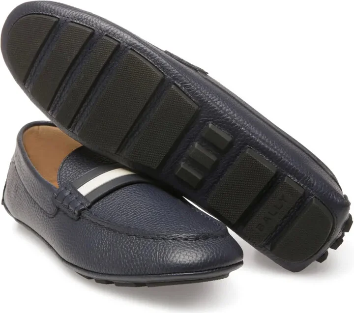 Karlos pebbled leather loafers - Image 5