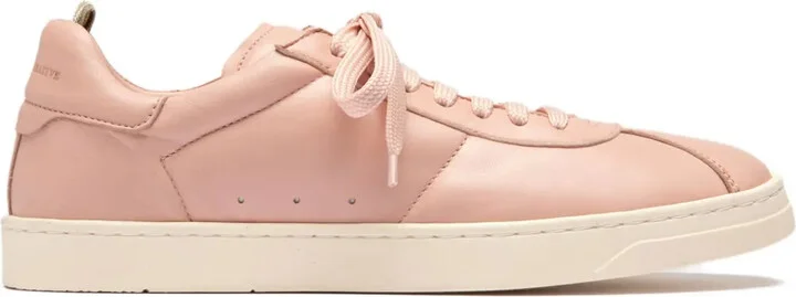 Karma lace-up leather sneakers