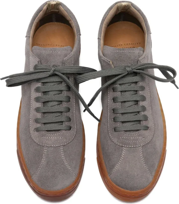 Karma lace-up suede sneakers - Image 3