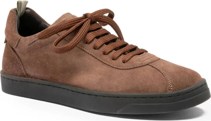 Karma lace-up suede sneakers - Image 2