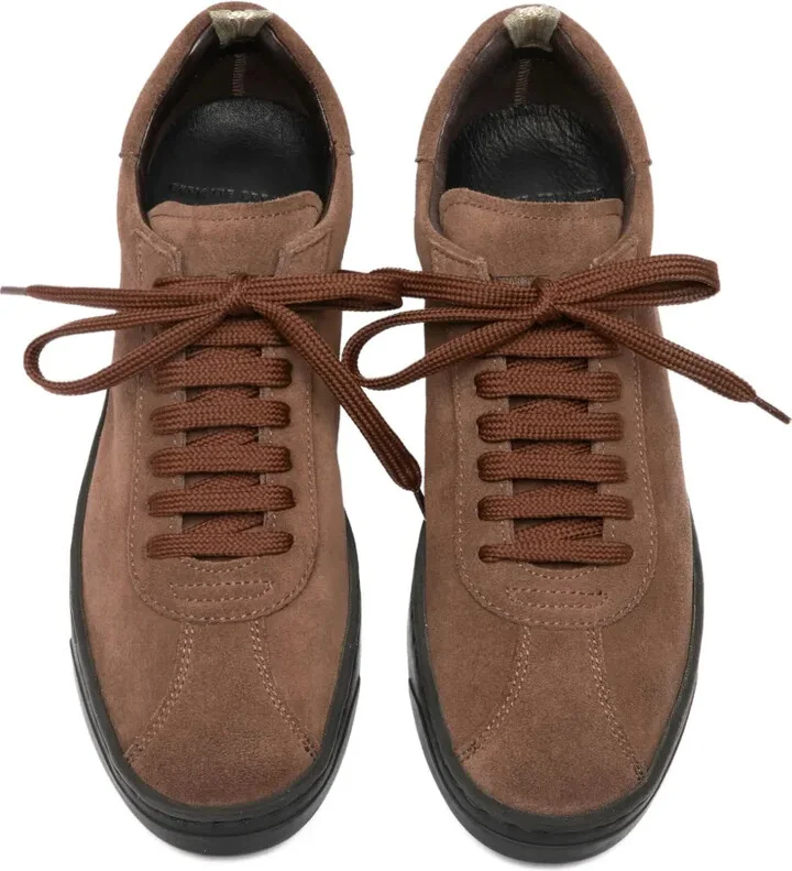 Karma lace-up suede sneakers - Image 4