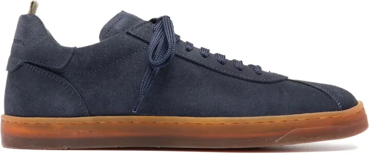Karma lace-up suede sneakers
