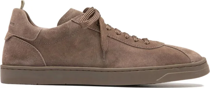 Karma lace-up suede sneakers