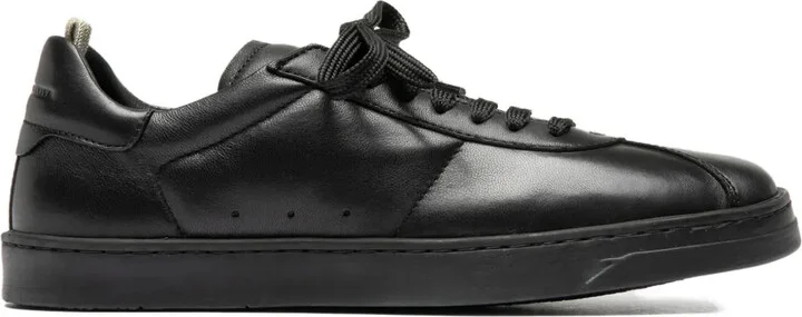 Karma leather low-top sneakers