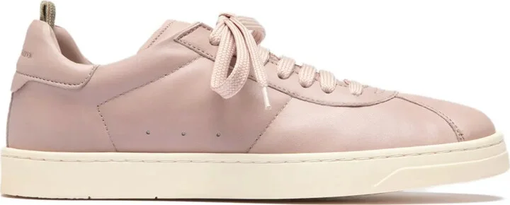 Karma leather low-top sneakers