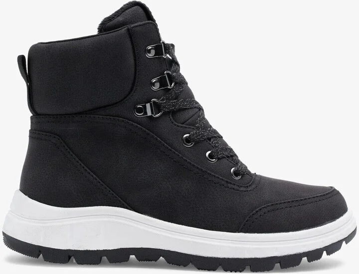 Karmel ARJB700703 Snow Boots Women's US 6 Black Faux Fur Waterproof ZPO2127