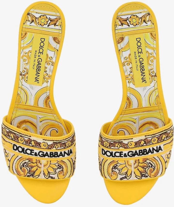 Karol 40 Majolica Embroidery Sandals - Image 3
