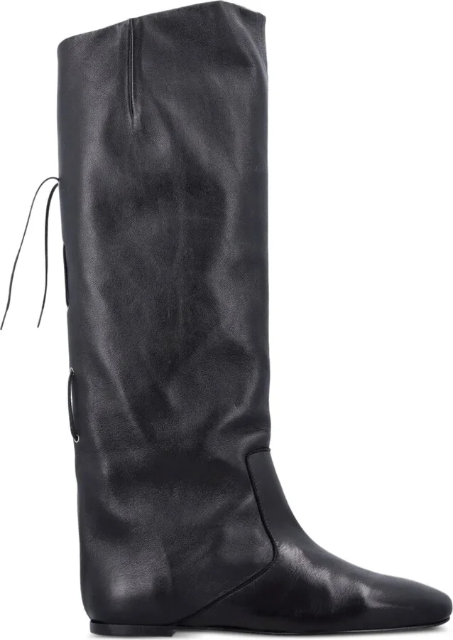 Karola lace-up leather boots