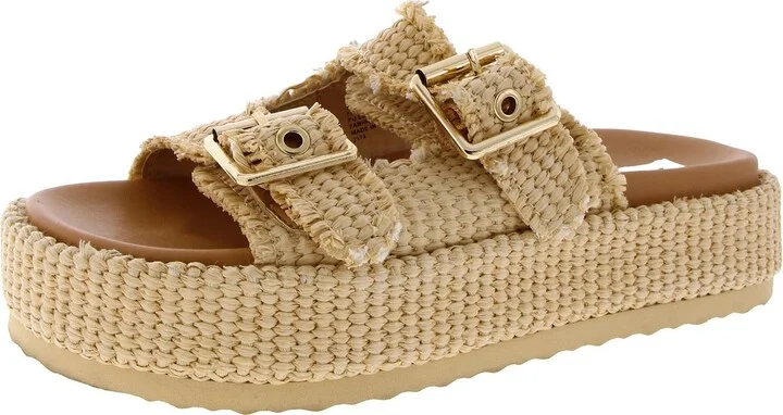 Karrigan Womens Buckle Manmade Espadrilles